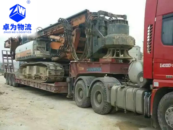 打樁機(jī)運(yùn)輸案例