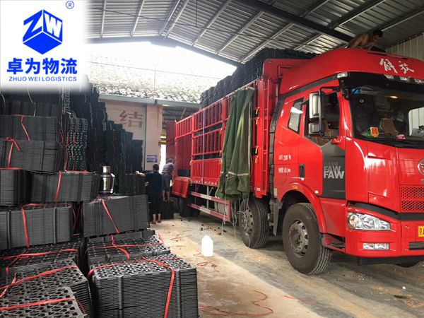 塑料制品運輸案例3